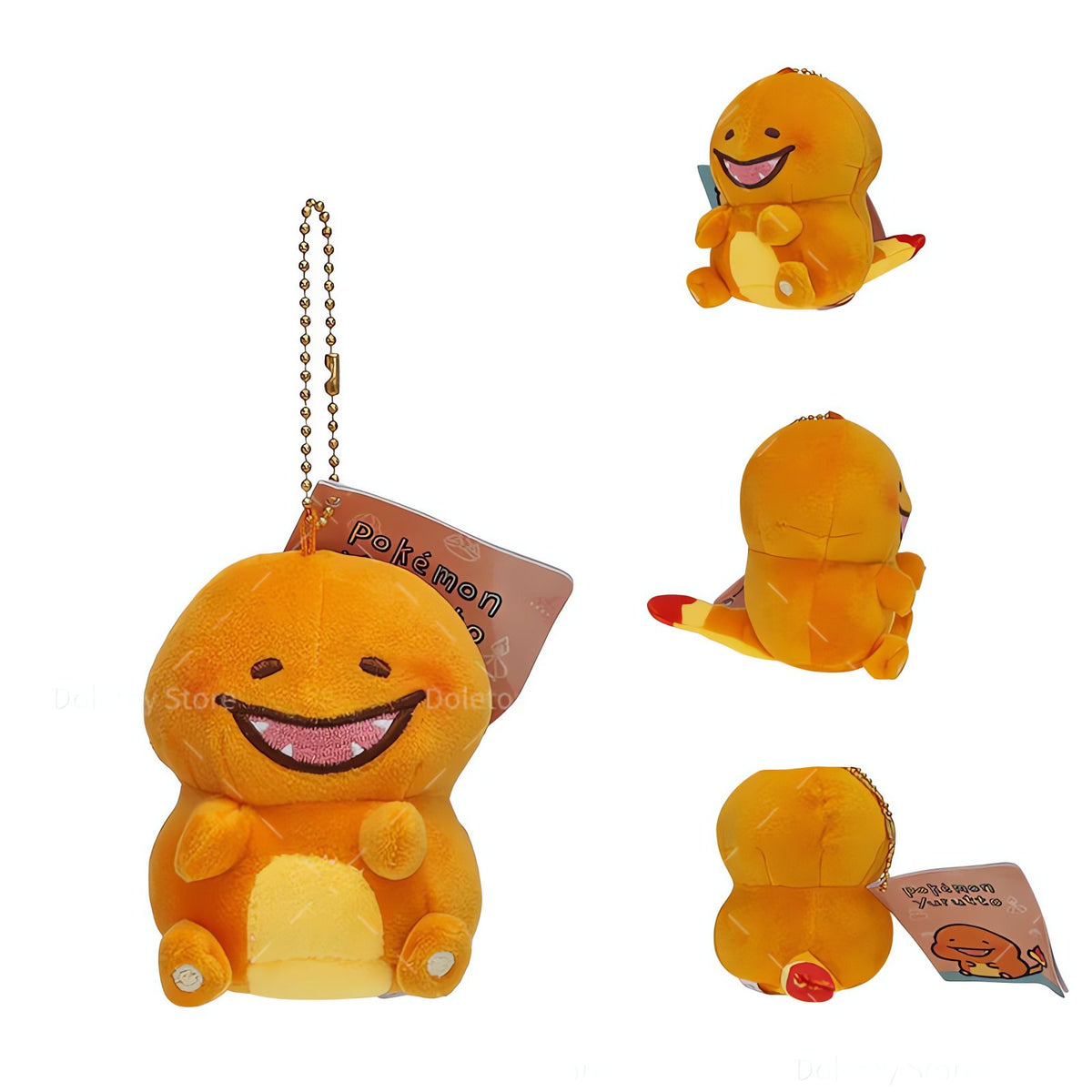 Fluffy Pokémon plush keyrings – Charmander 9cm