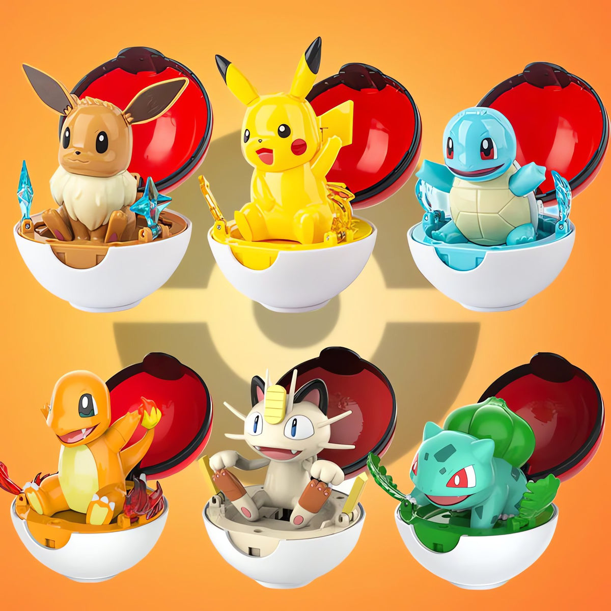 Poké Ball toy that unfolds into a Pokémon