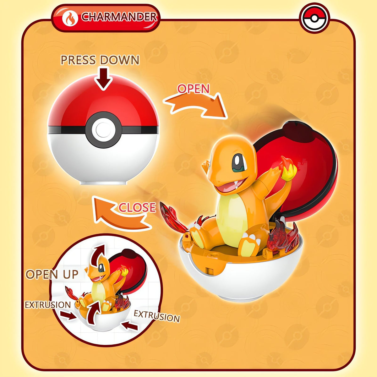 Poké Ball toy that unfolds into a Pokémon – photo 6