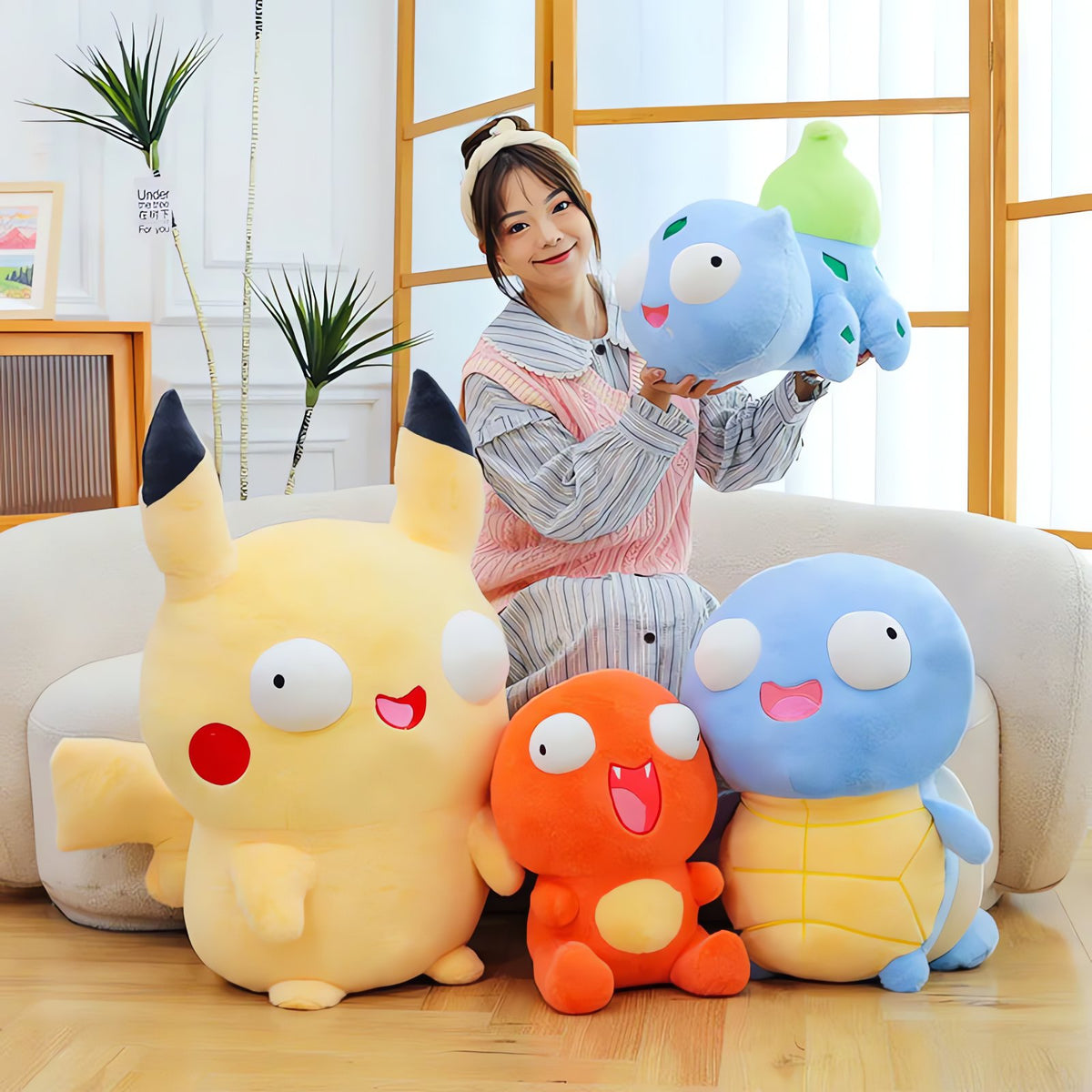 Funny face Pokémon plush toys – photo 2