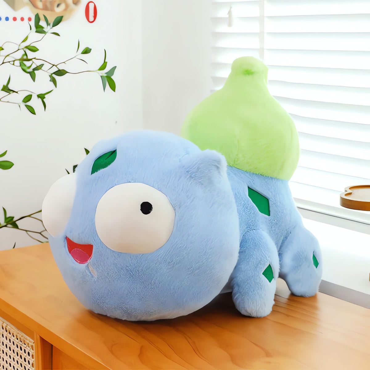 Funny face Pokémon plush toys – Bulbasaur