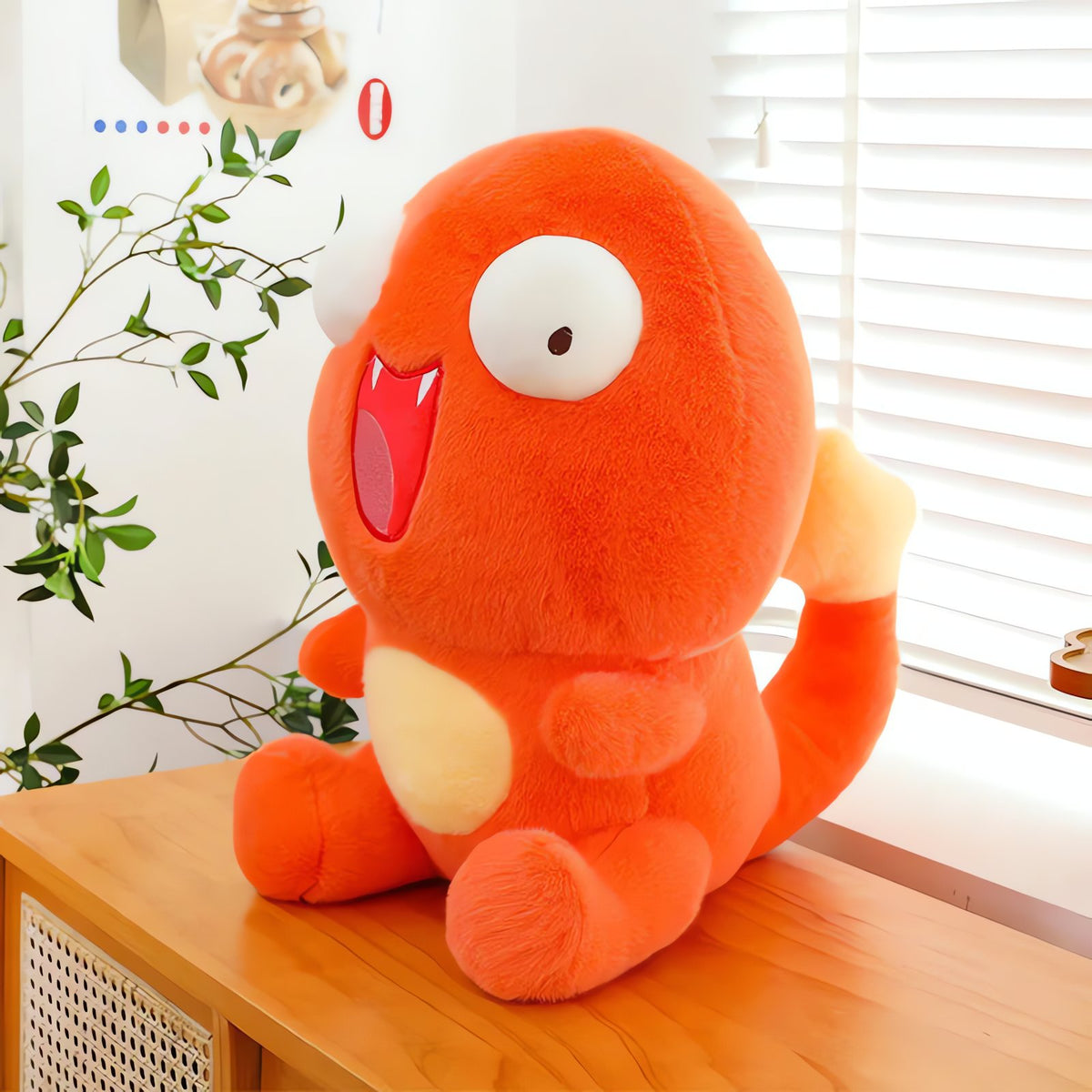 Funny face Pokémon plush toys – Charmander