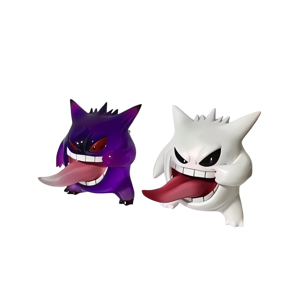 Gengar figure with tongue out, 9cm