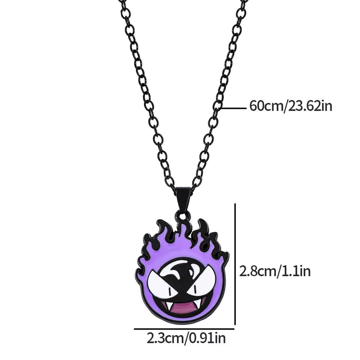 Gengar and Gastly pendant necklace – photo 10