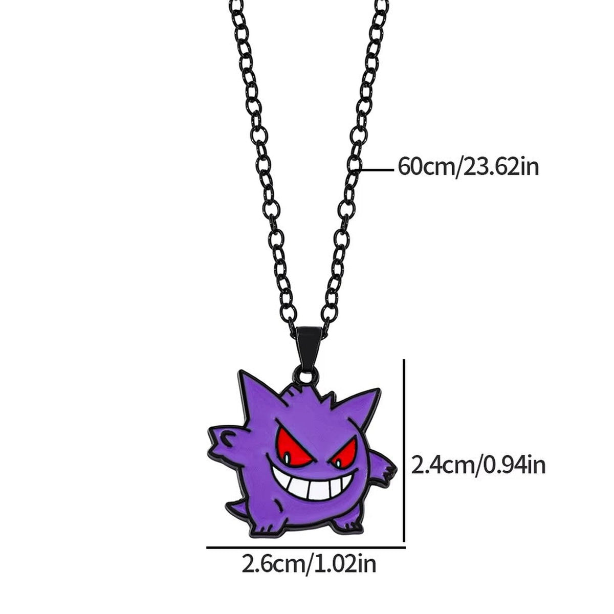 Gengar and Gastly pendant necklace – photo 11