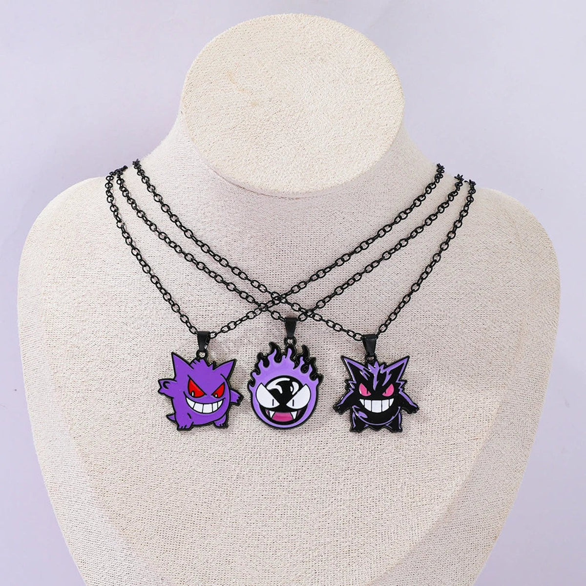 Gengar and Gastly pendant necklace – photo 3