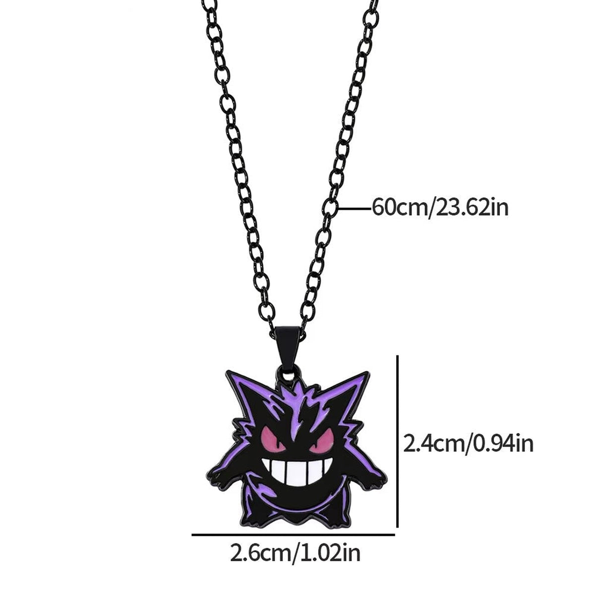 Gengar and Gastly pendant necklace – photo 9