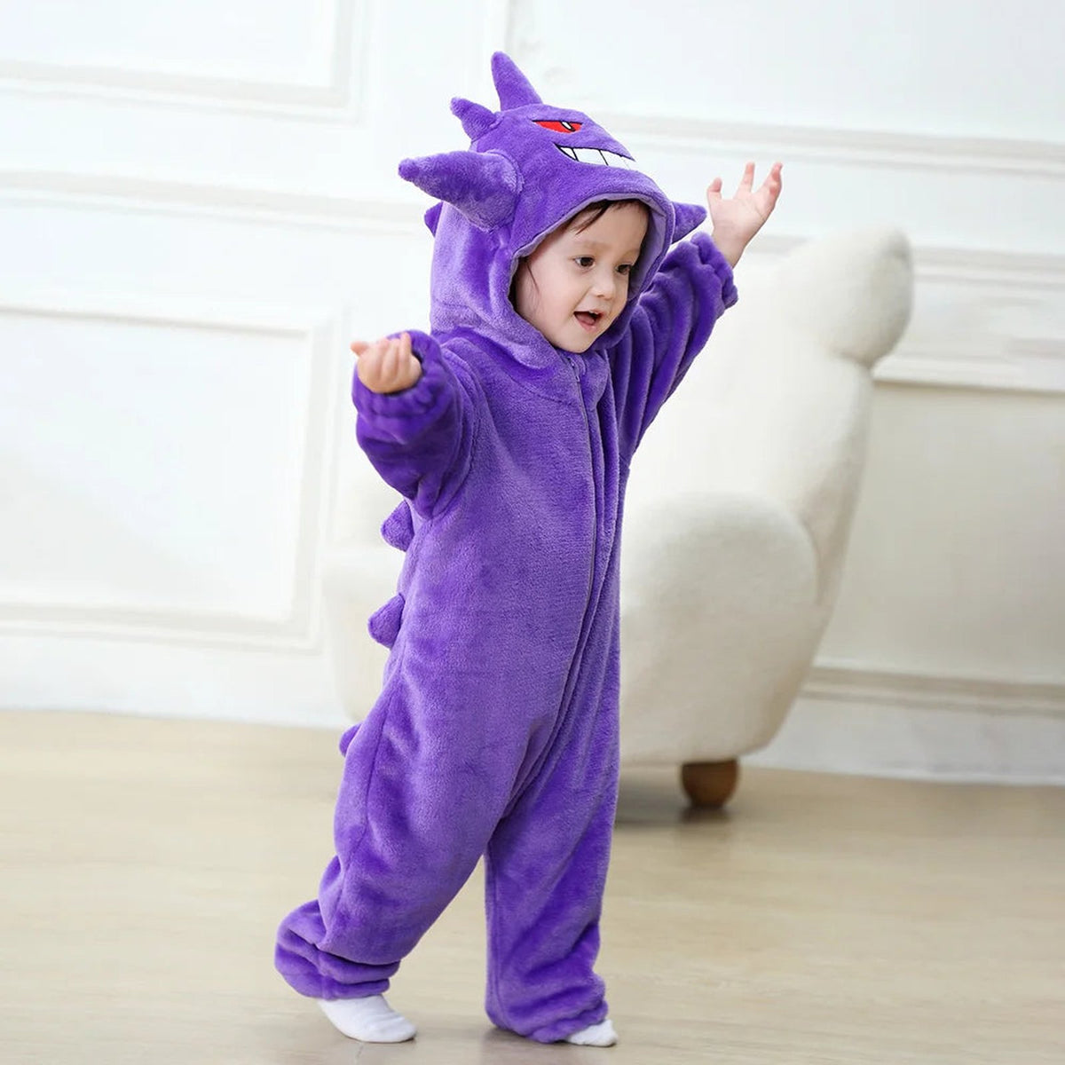 Gengar onesie for kids – photo 2