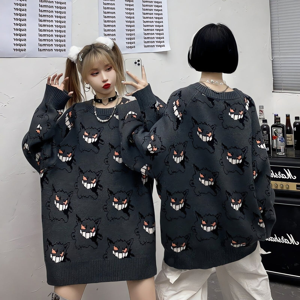 Gengar oversized jumper – photo 11