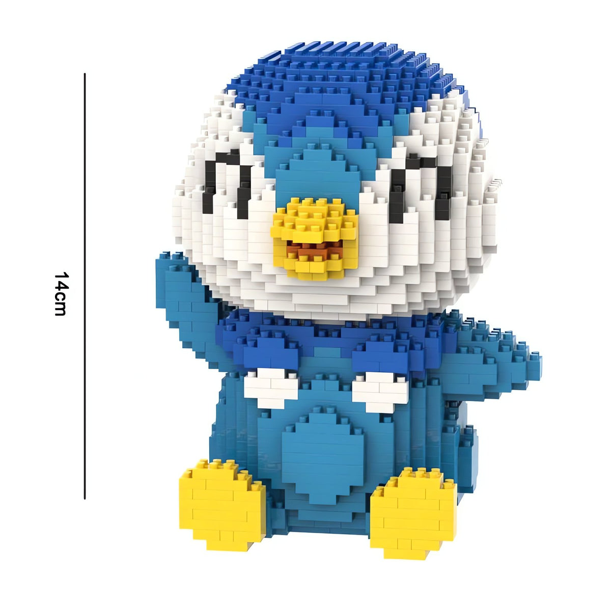 Gengar or Piplup micro building block figure – Piplup