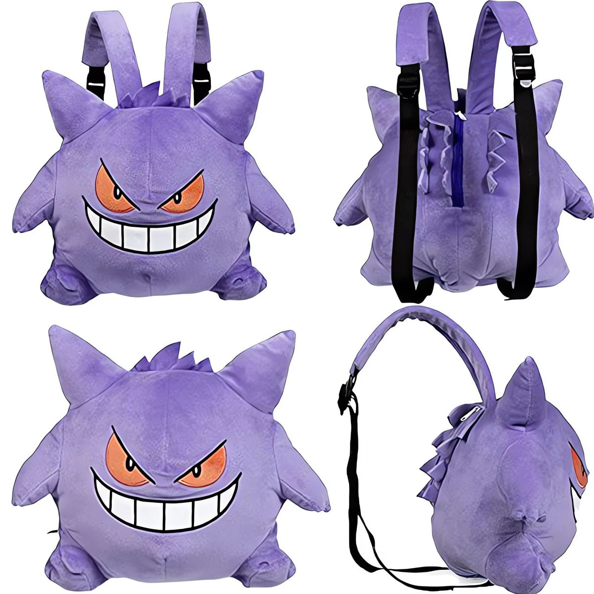 Gengar plush backpack