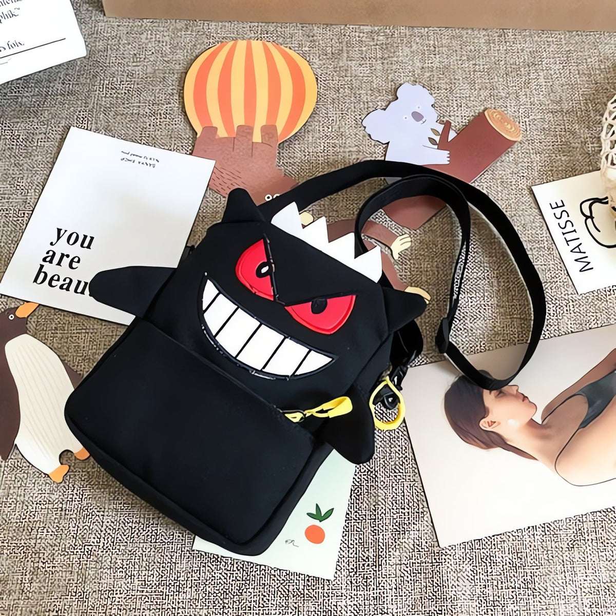 Gengar shoulder bag