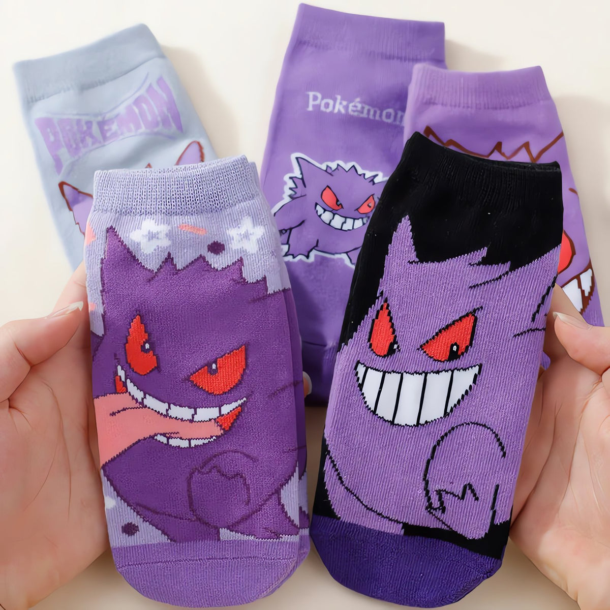 Gengar crew socks, pack of five pairs – photo 6
