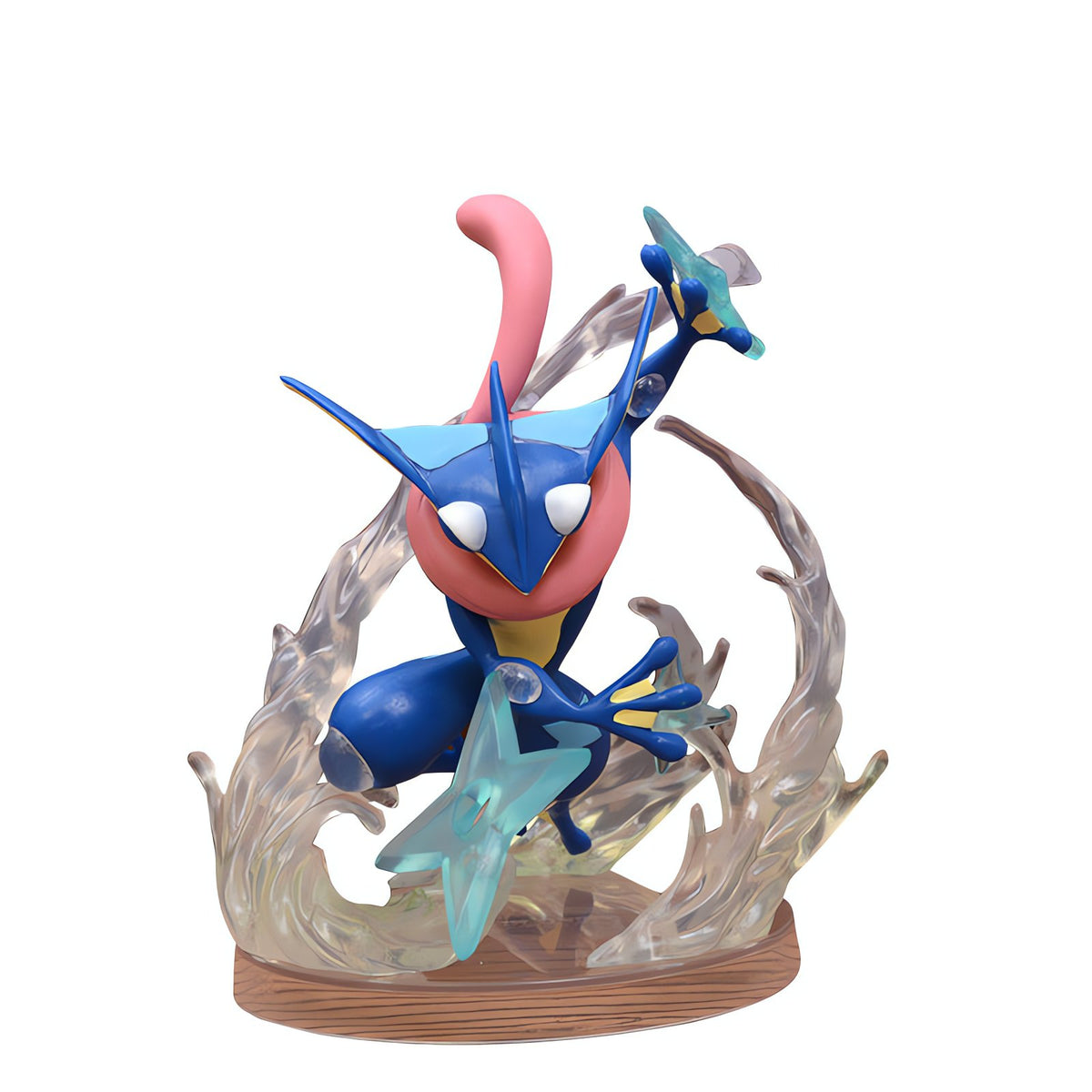 Greninja collectable figure with ornaments and base – photo 4