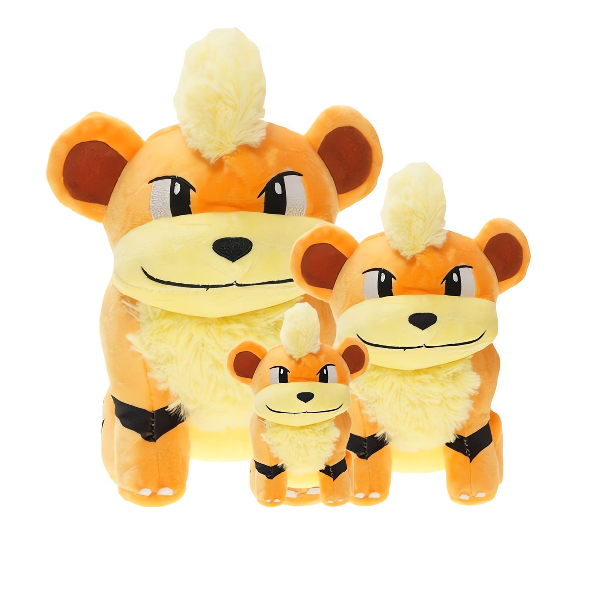 Growlithe plush toy, 18cm