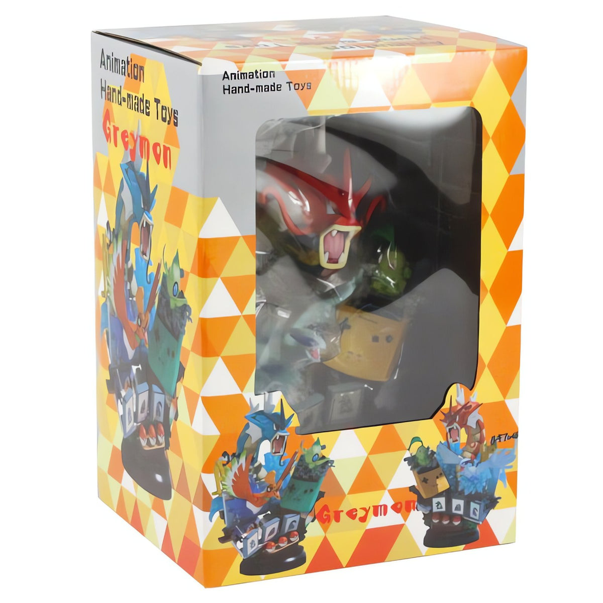 Pokémon anime figure with Gyarados or Charizard theme – Design B