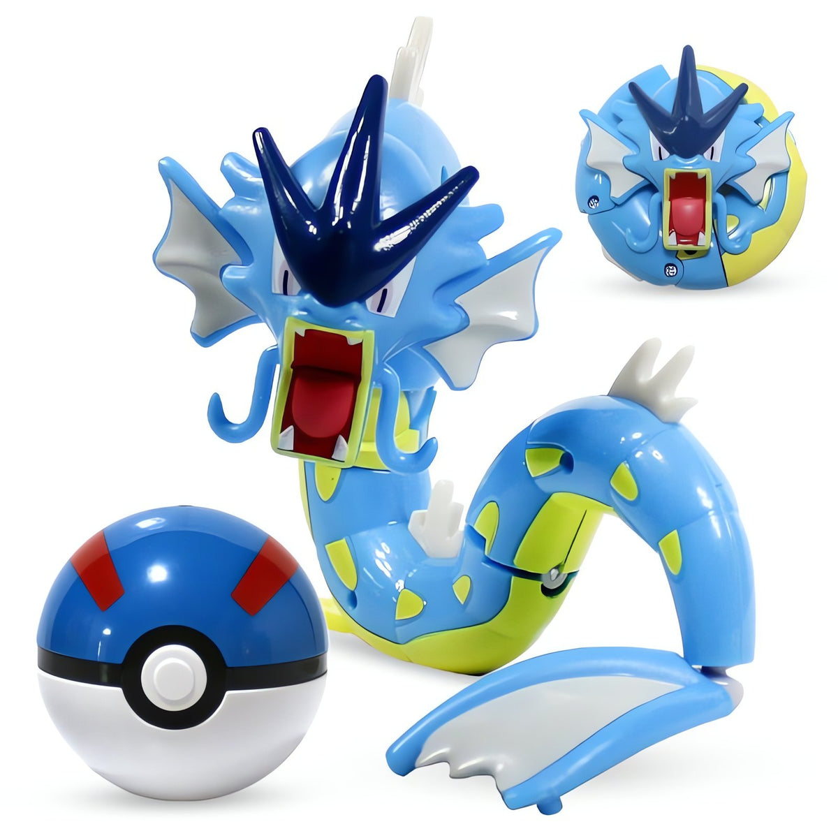 Gyarados figure with Poké Ball – photo 2