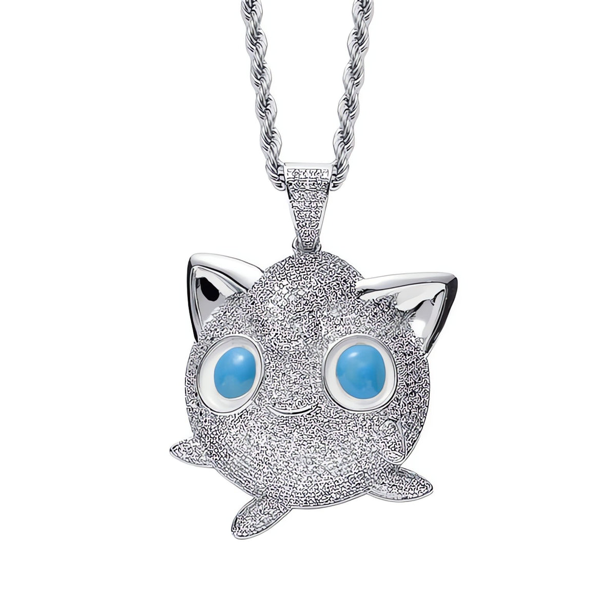 Jigglypuff pendant necklace, hip hop style – photo 5