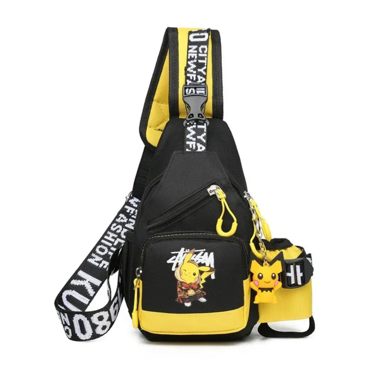 Kids' Pikachu sling bag – Yellow A01