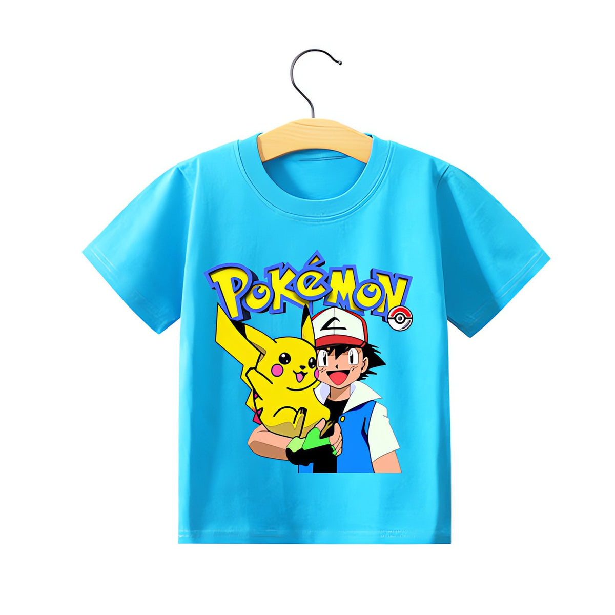 Kids' Pikachu Pokémon T-shirt – photo 37