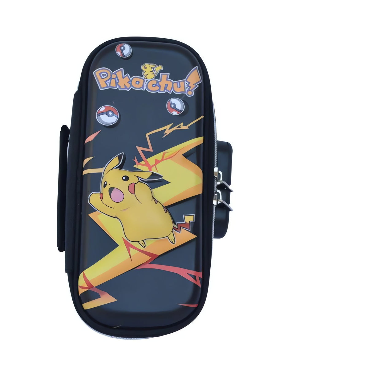 Large Pikachu pencil case with lock and handle – G