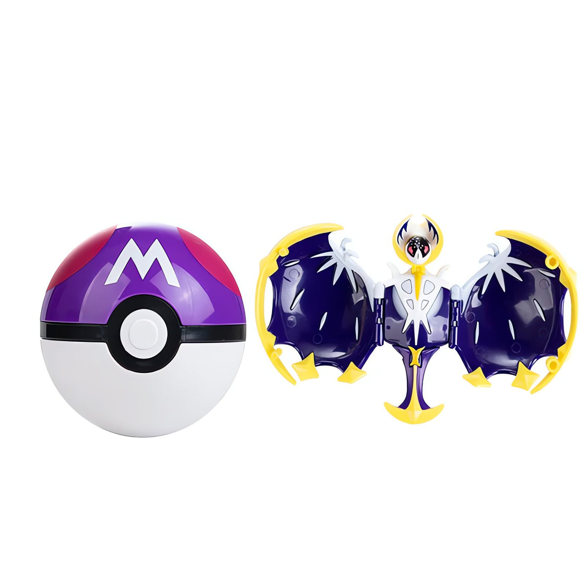 Large Poké Ball toy with Pokémon figure – photo 11
