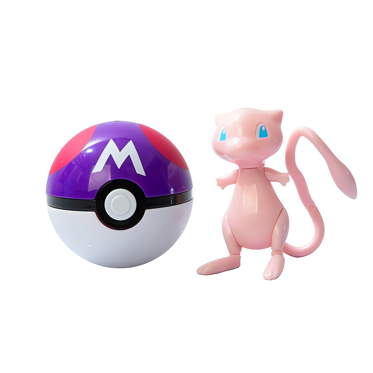 Large Poké Ball toy with Pokémon figure – photo 13