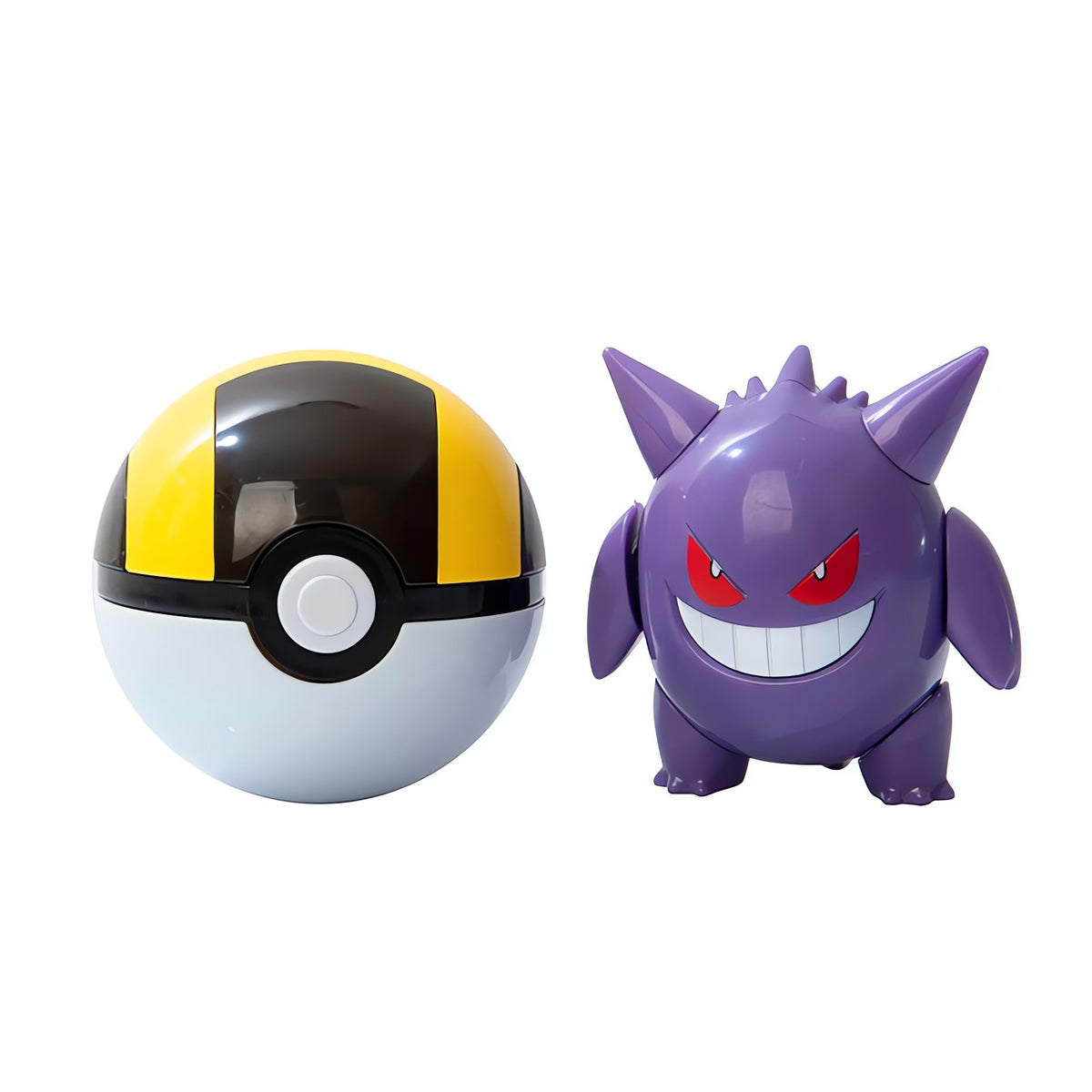 Large Poké Ball toy with Pokémon figure – photo 14