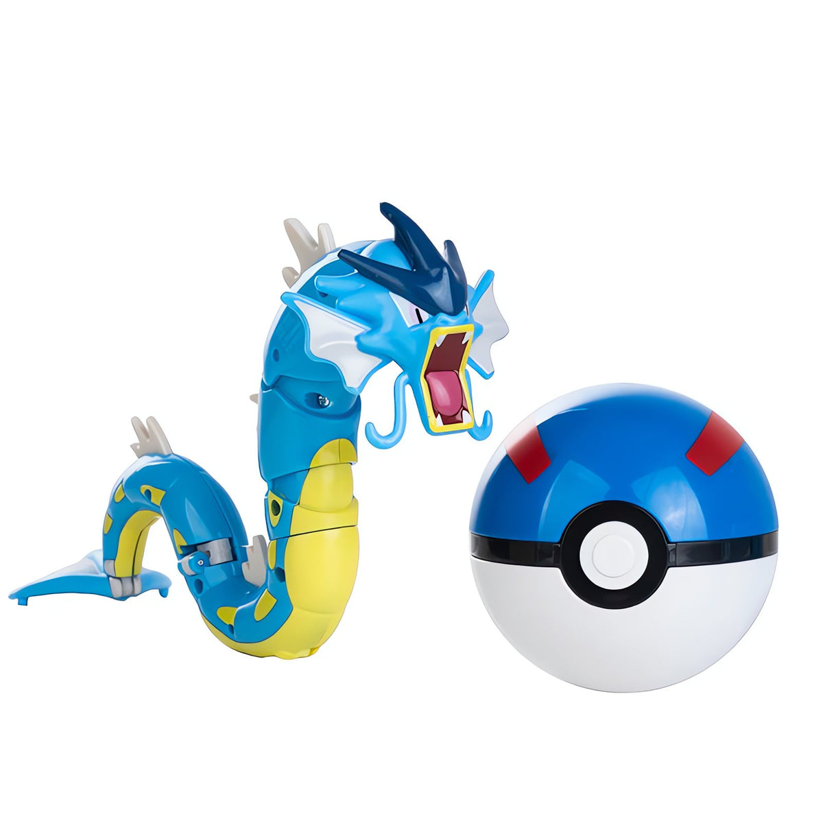 Large Poké Ball toy with Pokémon figure – photo 19