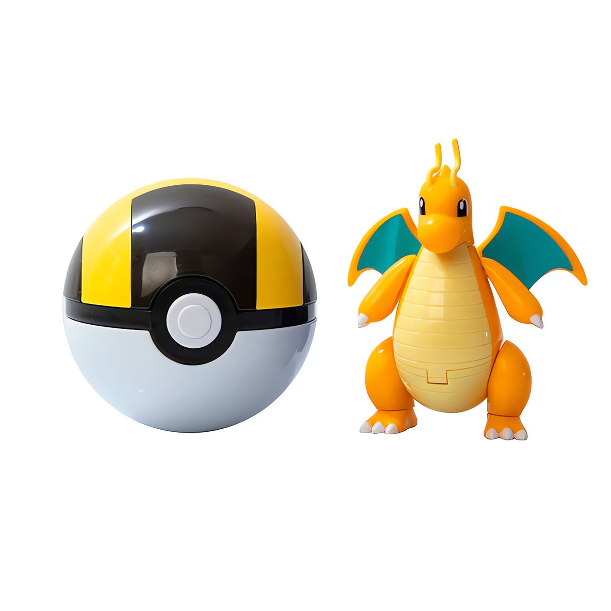 Large Poké Ball with a Pokémon figure – Dragonite
