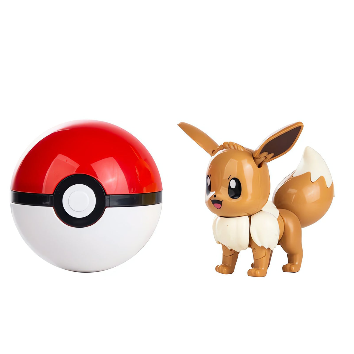 Large Poké Ball with a Pokémon figure – Eevee