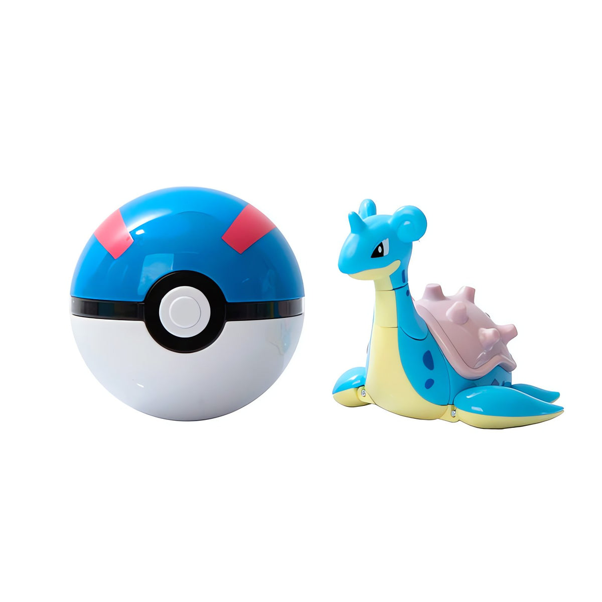 Large Poké Ball with a Pokémon figure – Lapras
