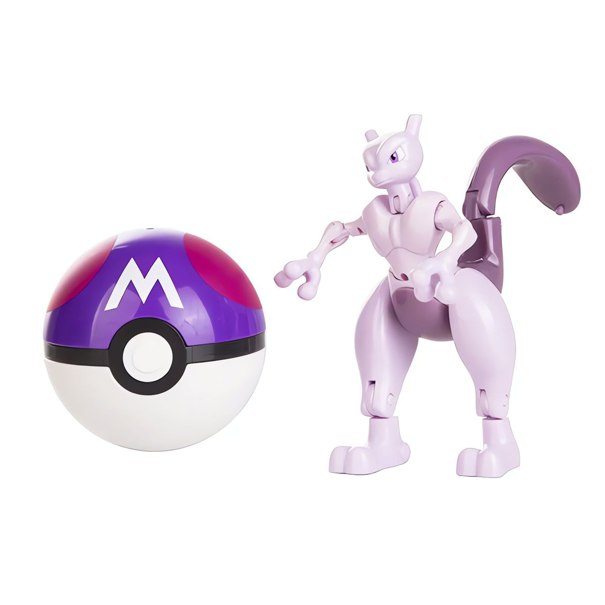 Large Poké Ball with a Pokémon figure – Mewtwo