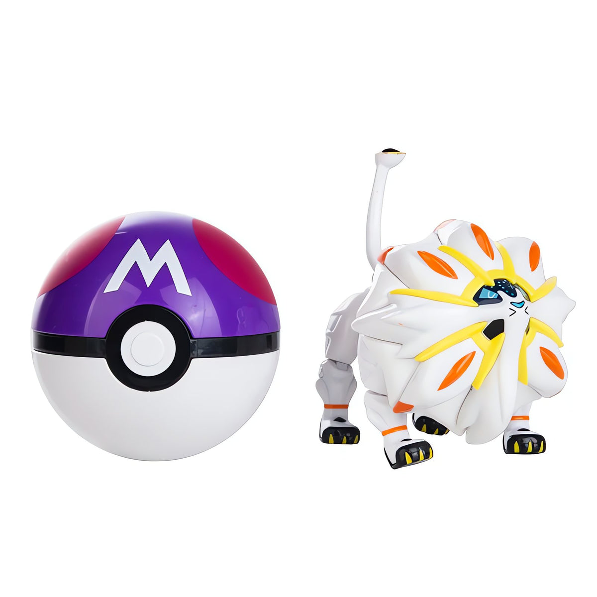Large Poké Ball with a Pokémon figure – Solgaleo