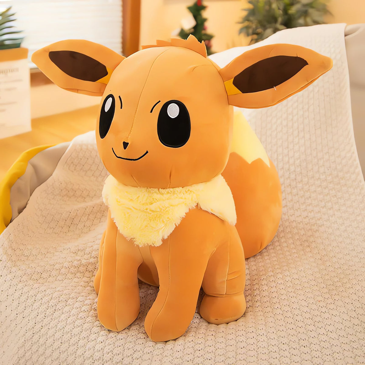 Large Pokémon plush toys, 25cm and 40cm – Eevee