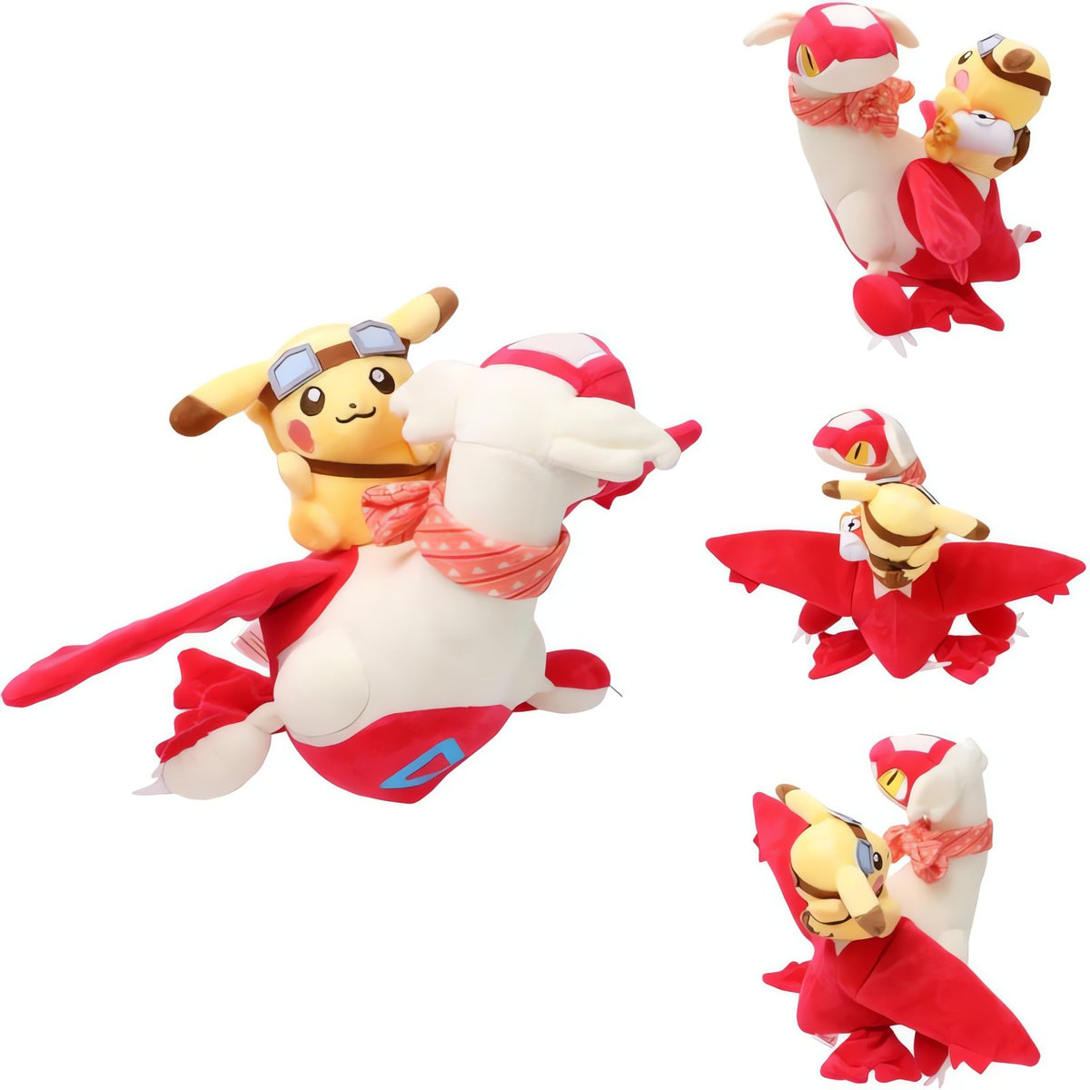 Latias, Latios and Lapras plush toys – Latias & Pikachu 26cm