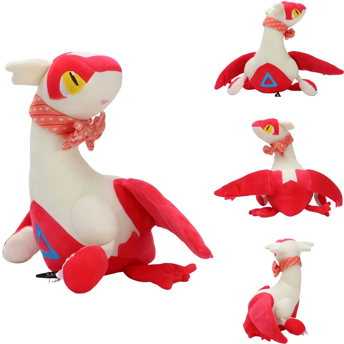 Latias, Latios and Lapras plush toys – Latias with Scarf 22cm