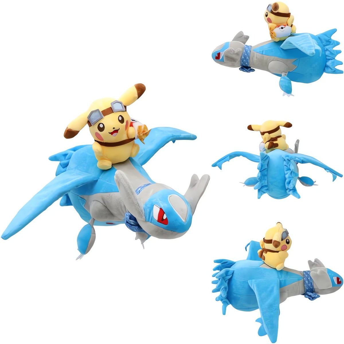 Latias, Latios and Lapras plush toys – Latios & Pikachu 30cm