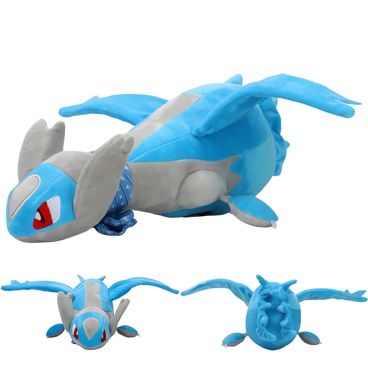 Latias, Latios and Lapras plush toys – Latios with Scarf 26cm