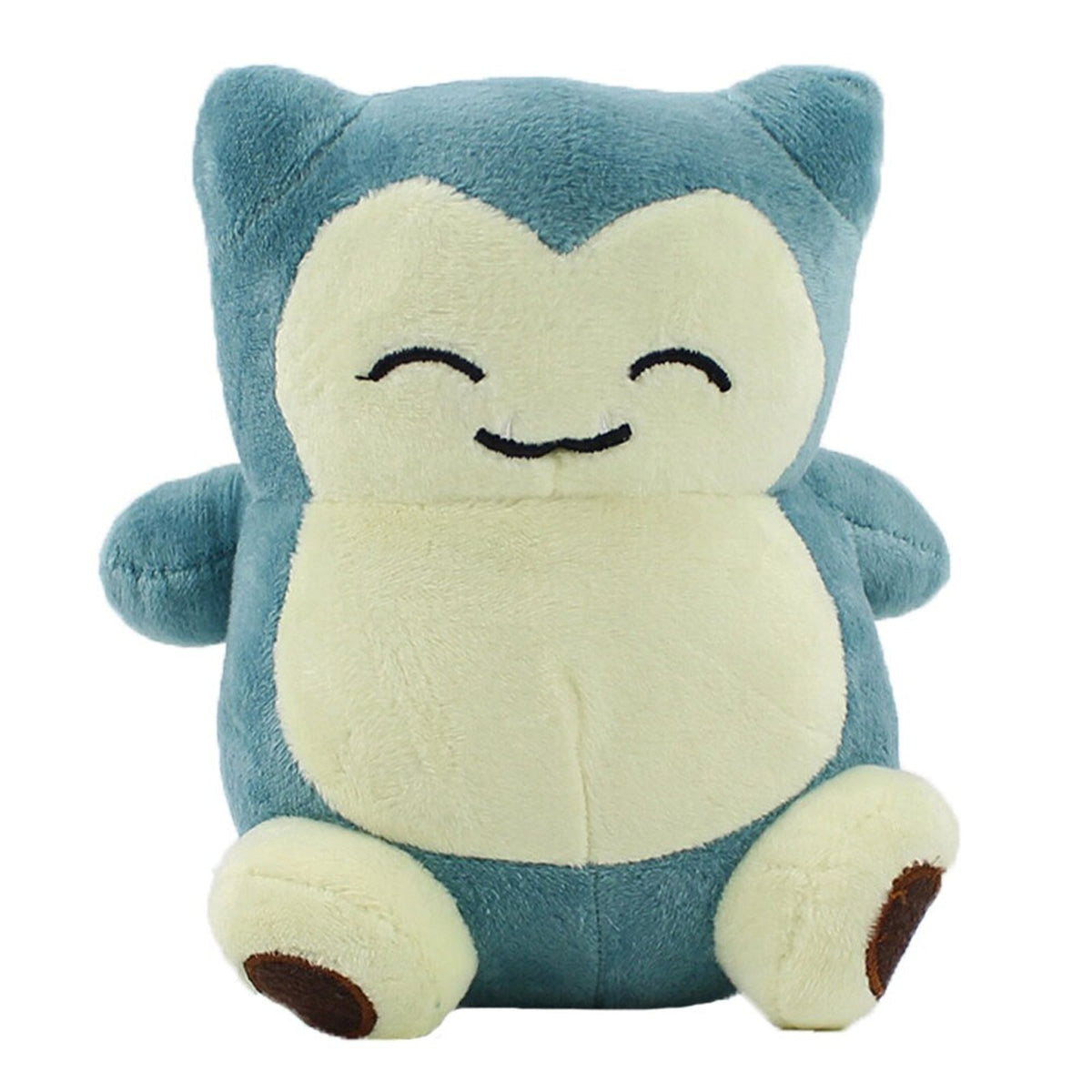 Laughing Snorlax plush toy, 14cm