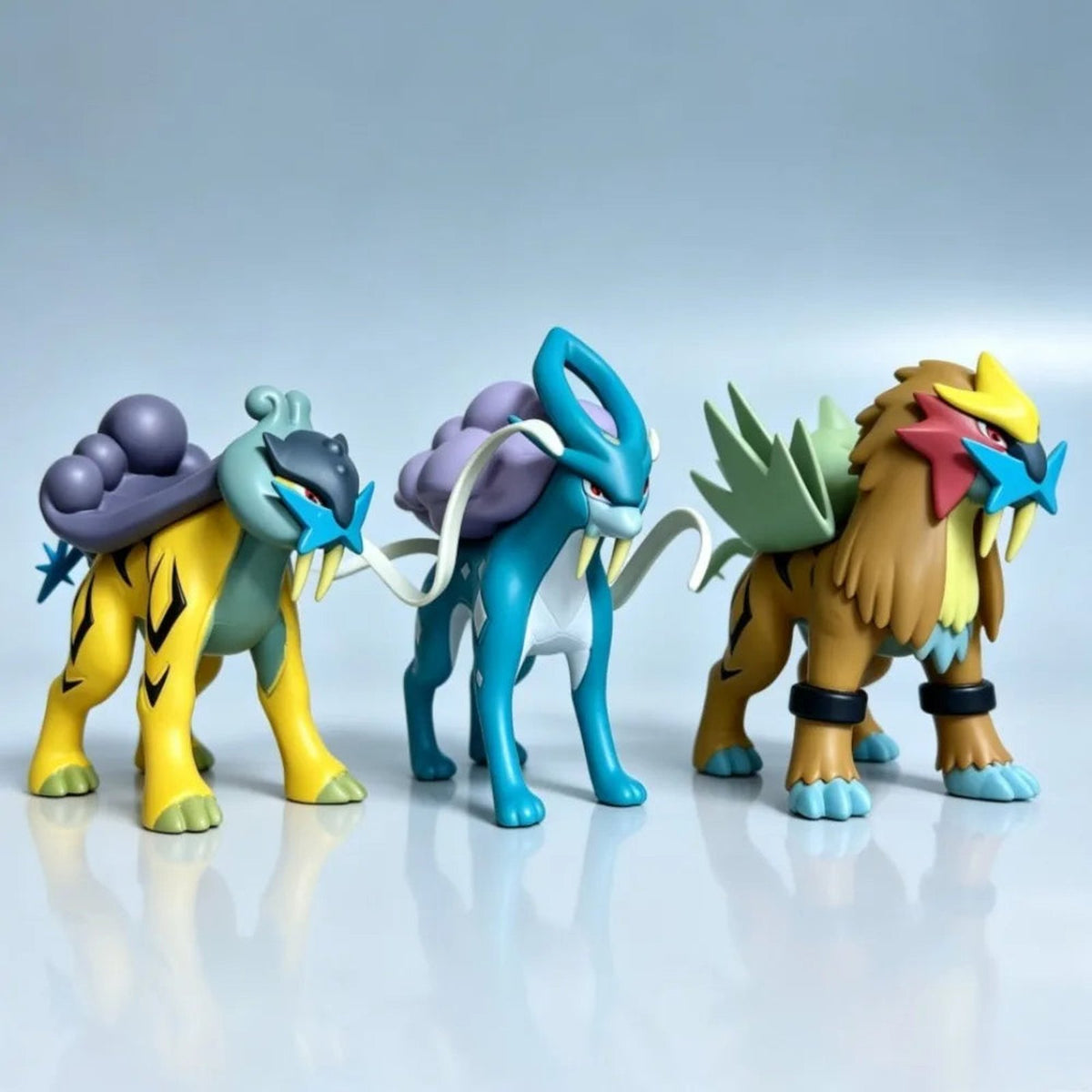 Suicune, Entei and Raikou figures, approx. 10cm – photo 2