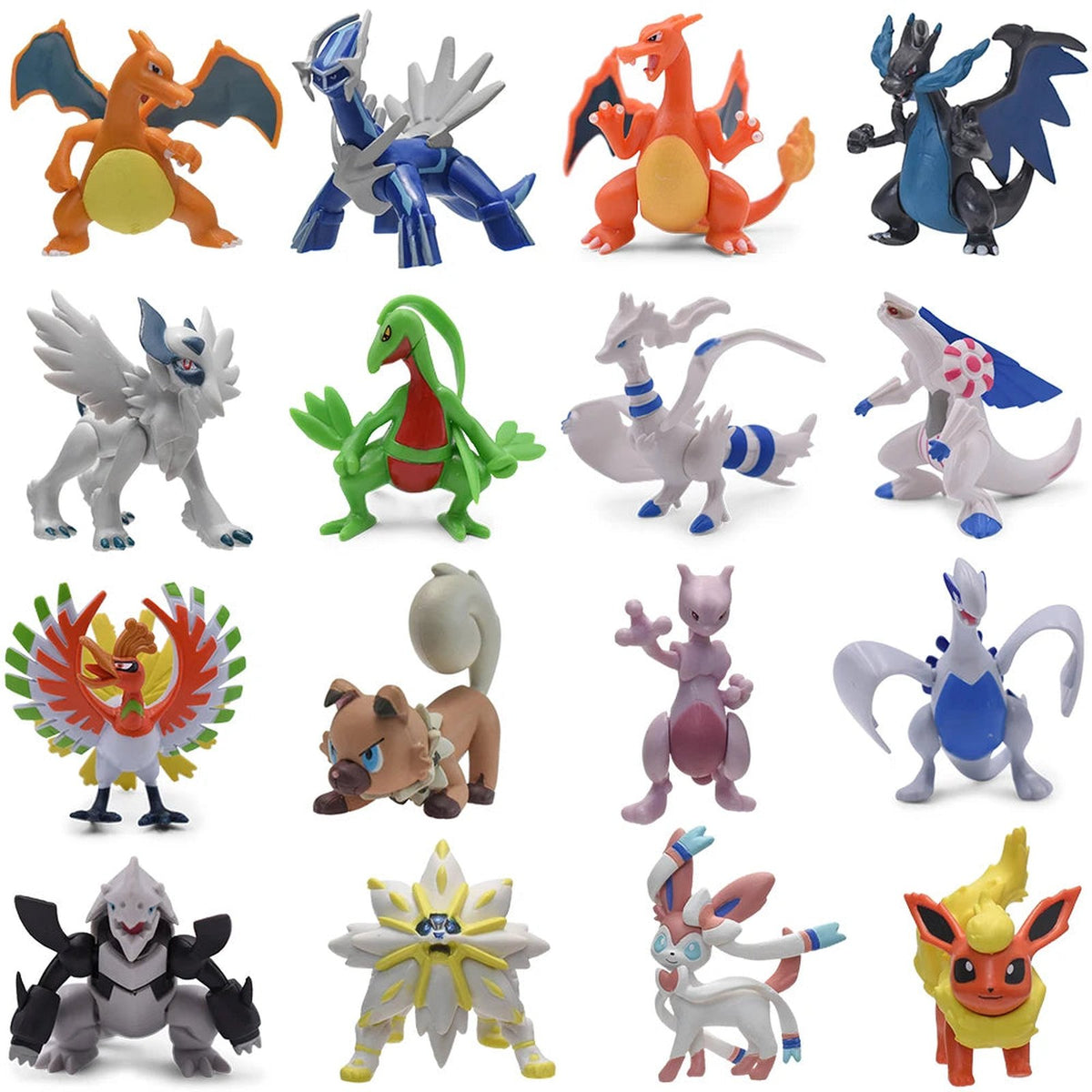 Mini Legendary Pokémon figures