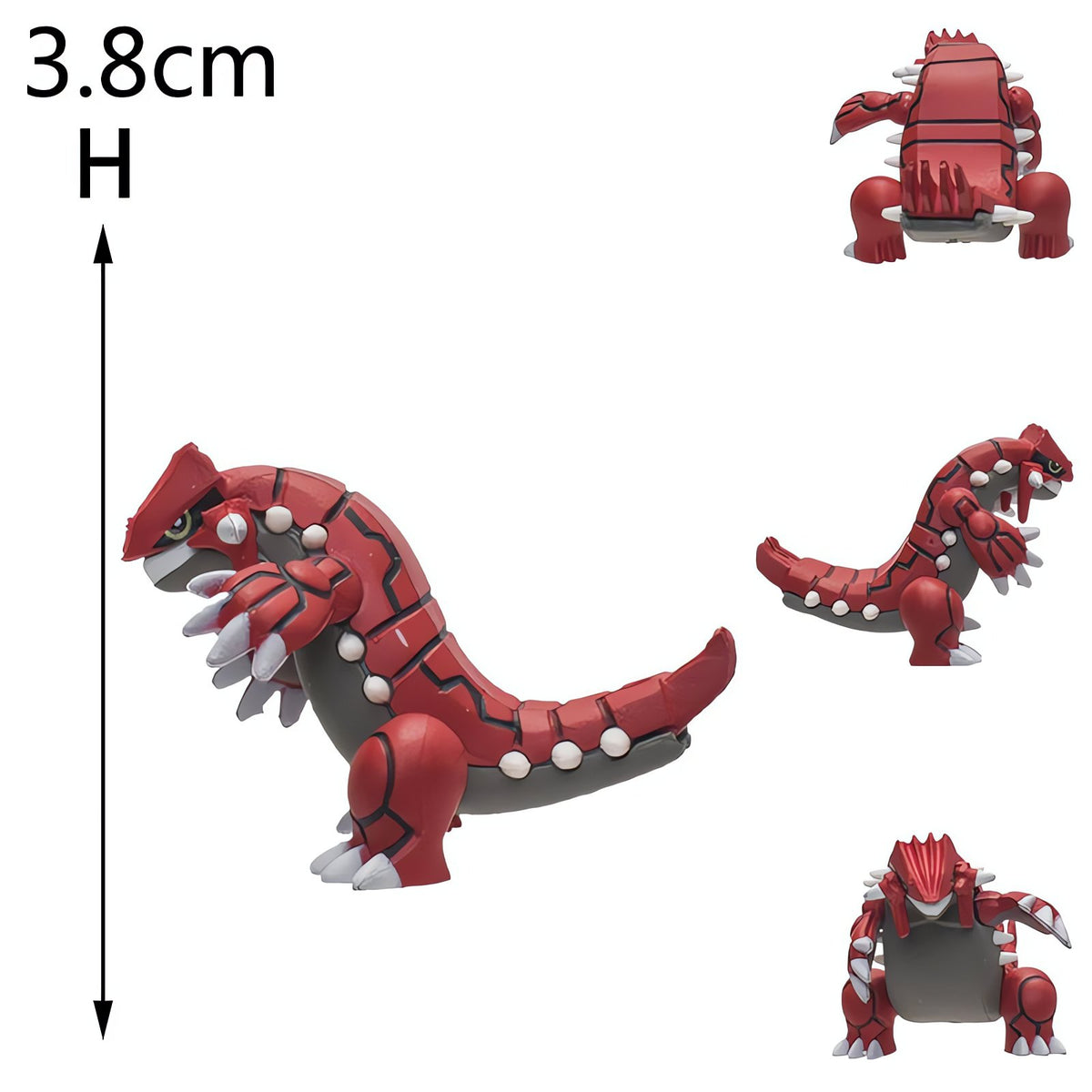 Mini Legendary Pokémon figures – Groudon