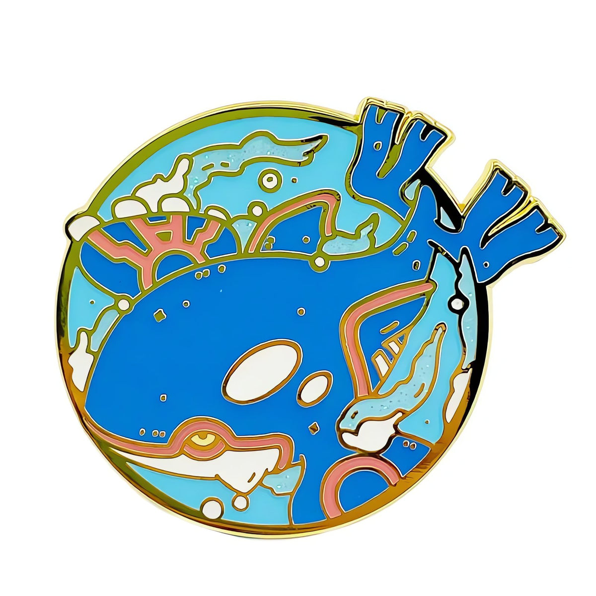 Groudon and Kyogre pin badges – Kyogre