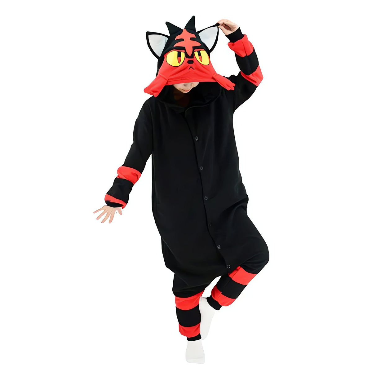 Litten onesie cosplay costume – M