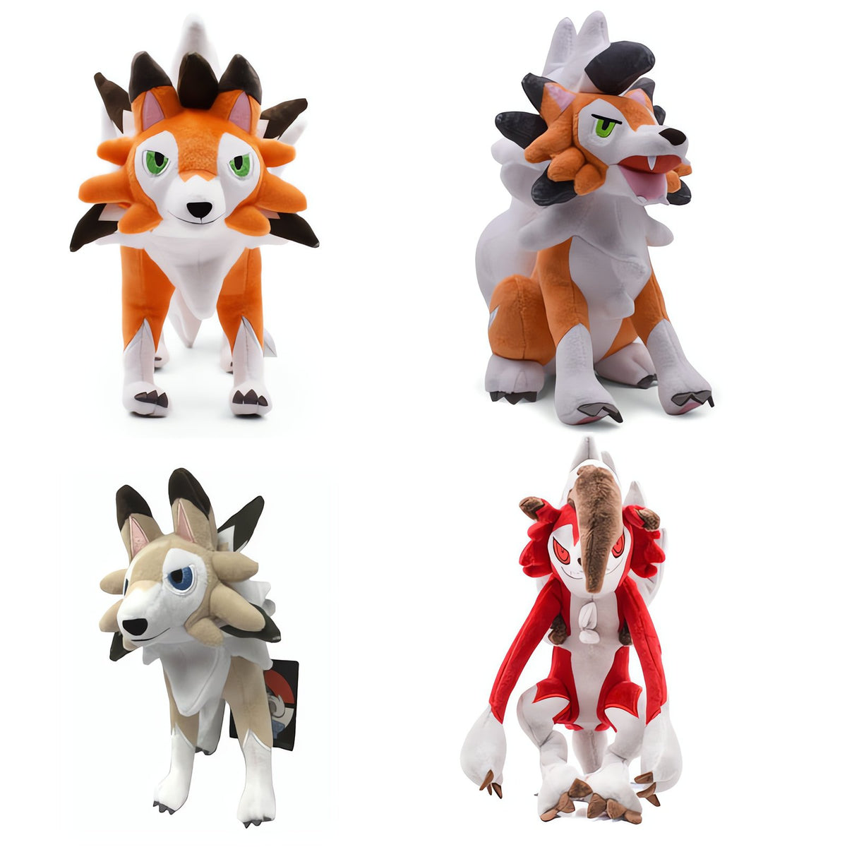 Lycanroc plush toys, 25cm