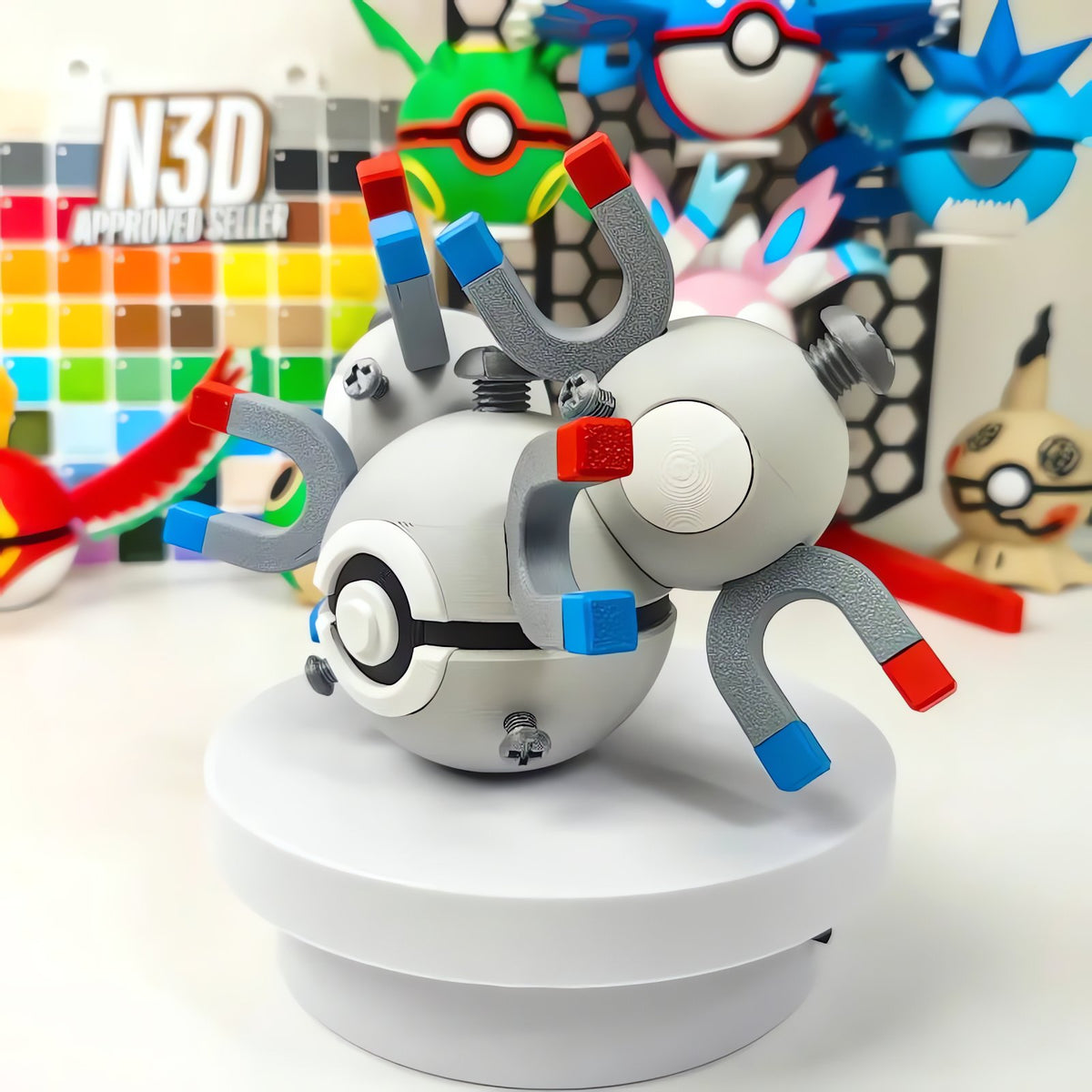 Magnemite and Magneton Poké Ball figures – photo 4
