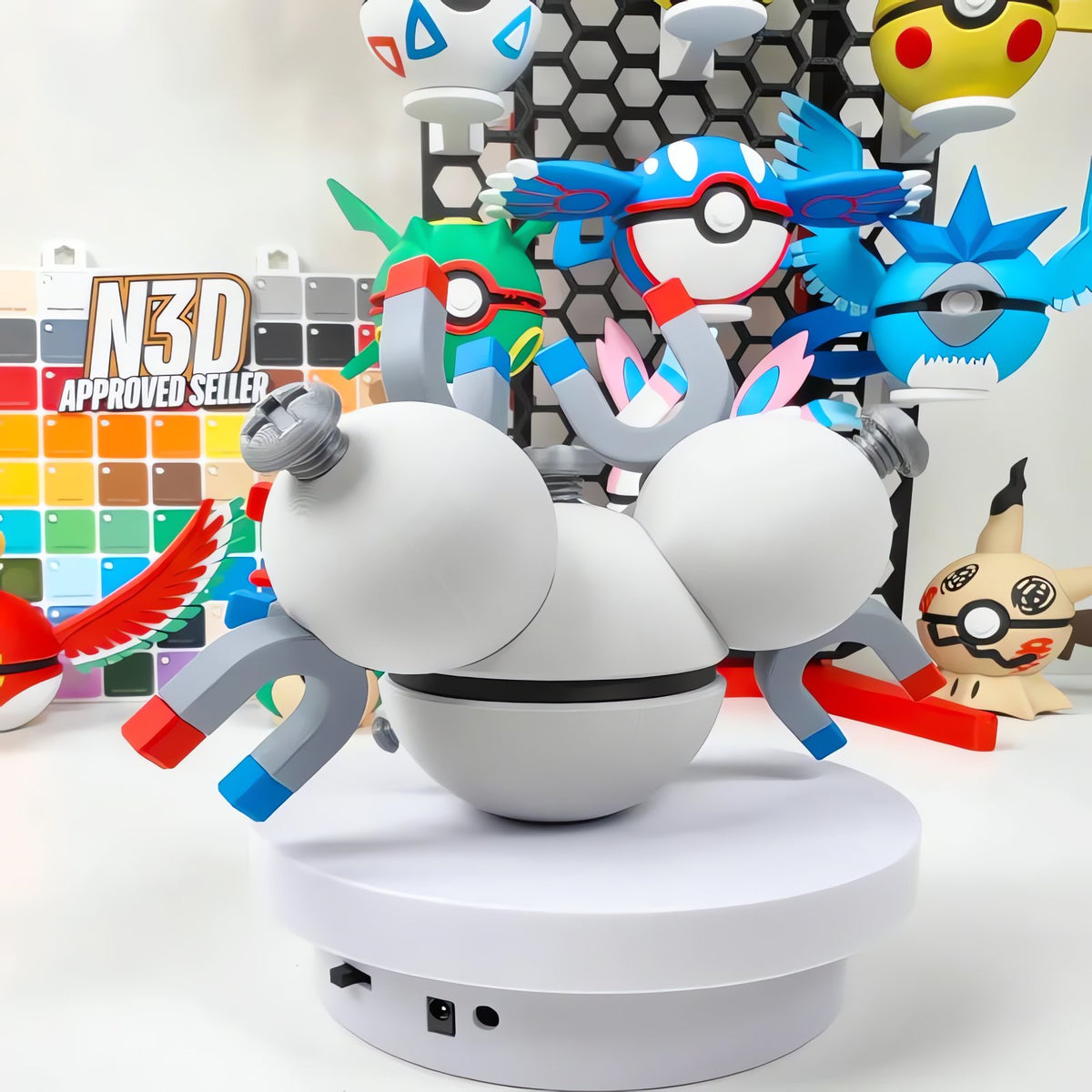 Magnemite and Magneton Poké Ball figures – photo 5