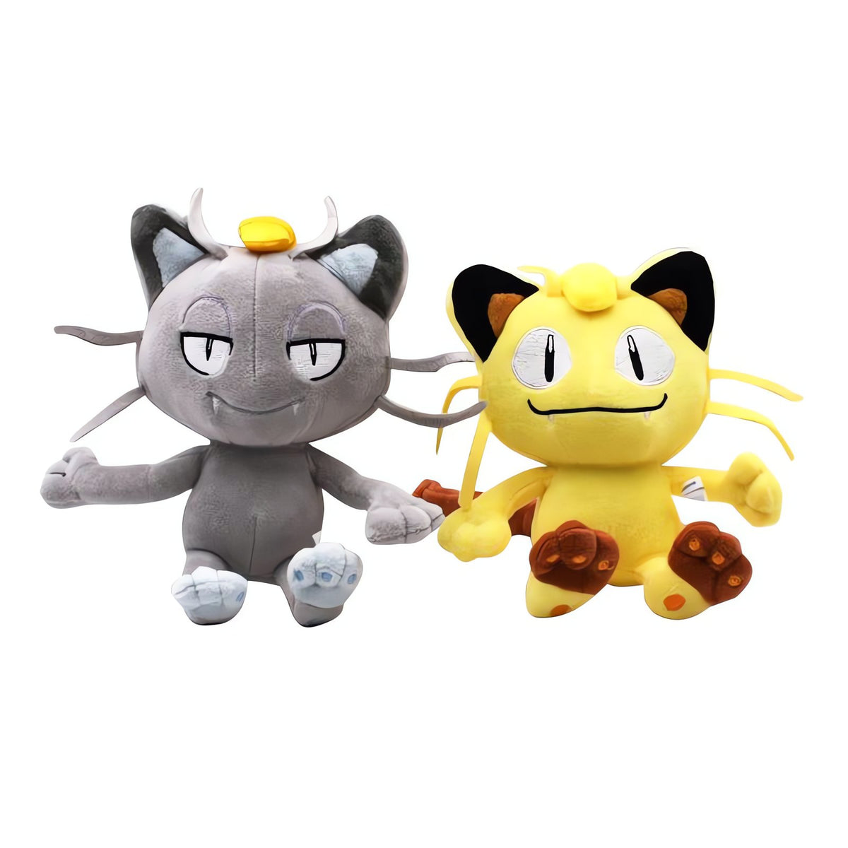 Yellow Meowth plush toy, 18cm – photo 2