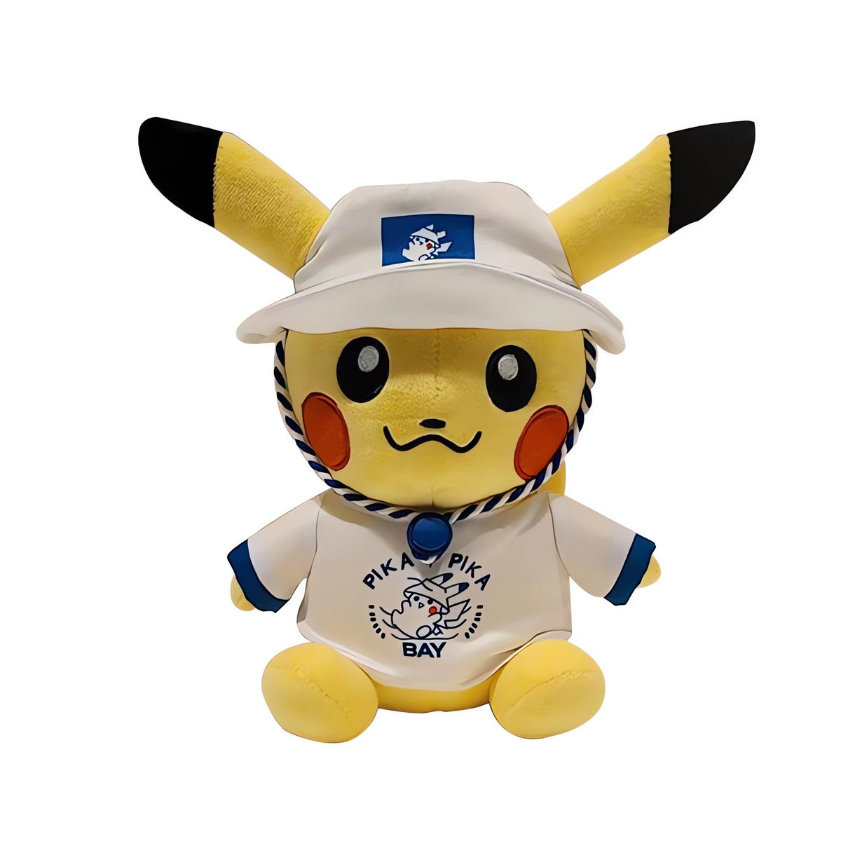 Meowth plush toy in Pikachu diver cosplay – Pikachu Holiday